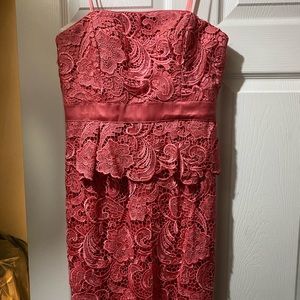 Size 4 pink cache short dress.